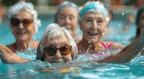 Popular fitness trend for seniors in the United States: Experience the charm of water aerobics!